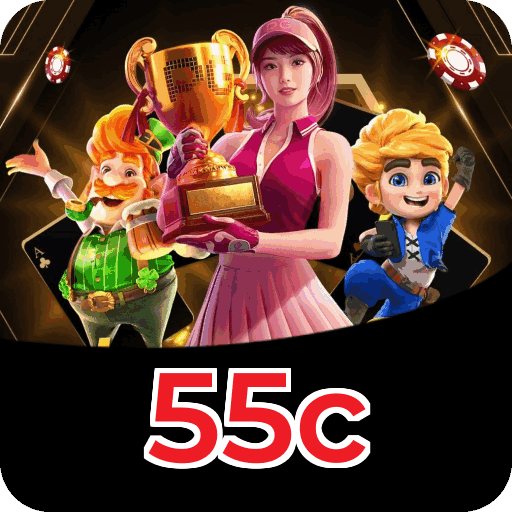 Material promocional do app 55c — ilustração, não métricas auditadas nesta página